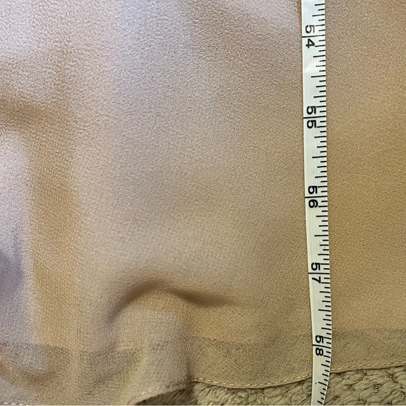 NWT J KARA Beaded Formal Sleeveless Blush Gown with Gold Sequins - Picture 14 of 16